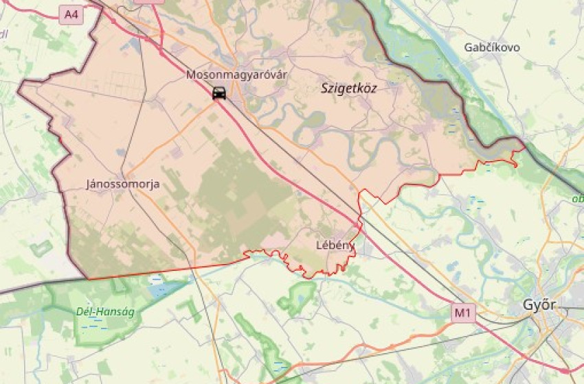 Hármas karambol a 86-oson, Mosonmagyaróvárnál